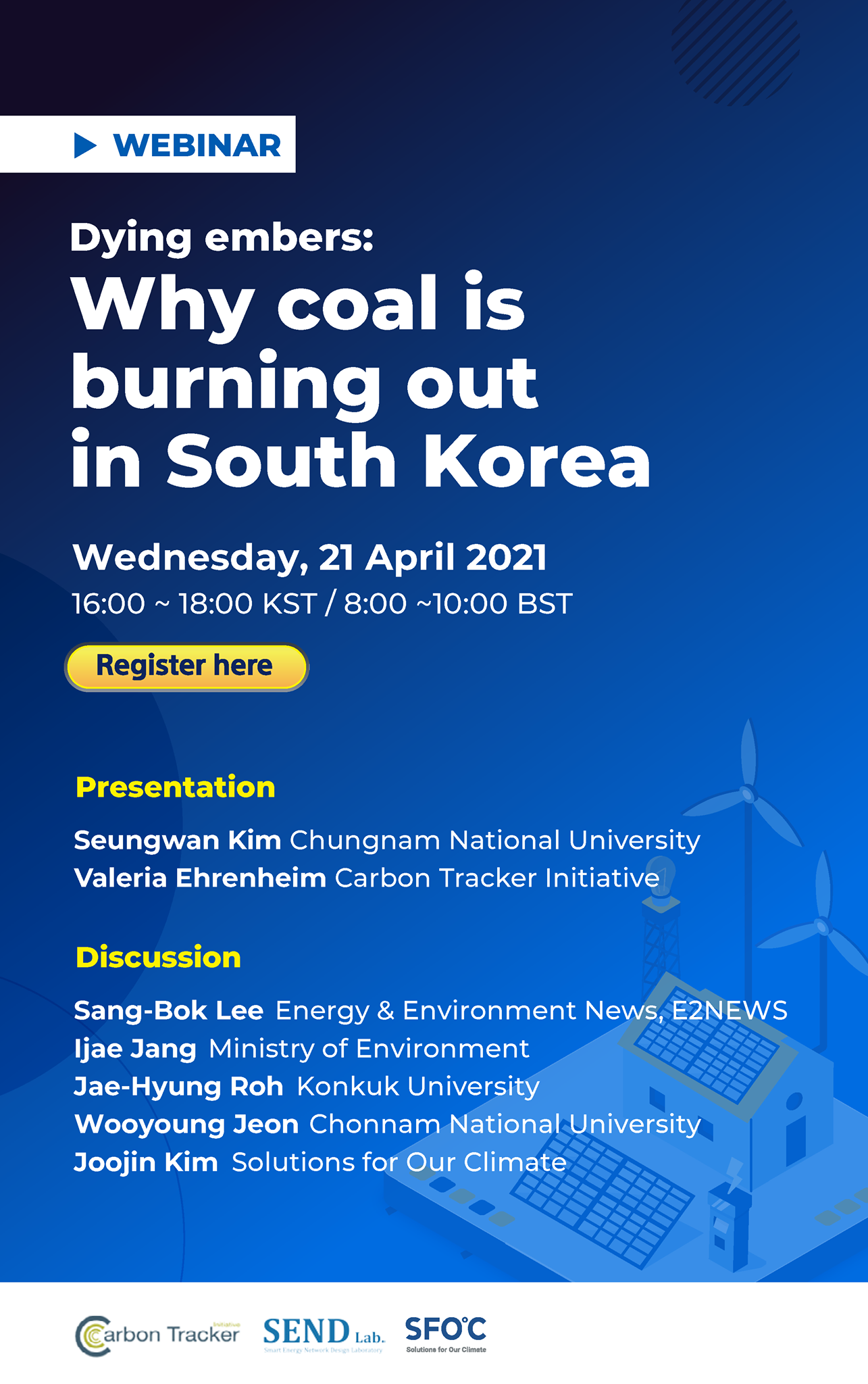 [Webinar] Dying EMBER, Why coal is buring out in South Korea