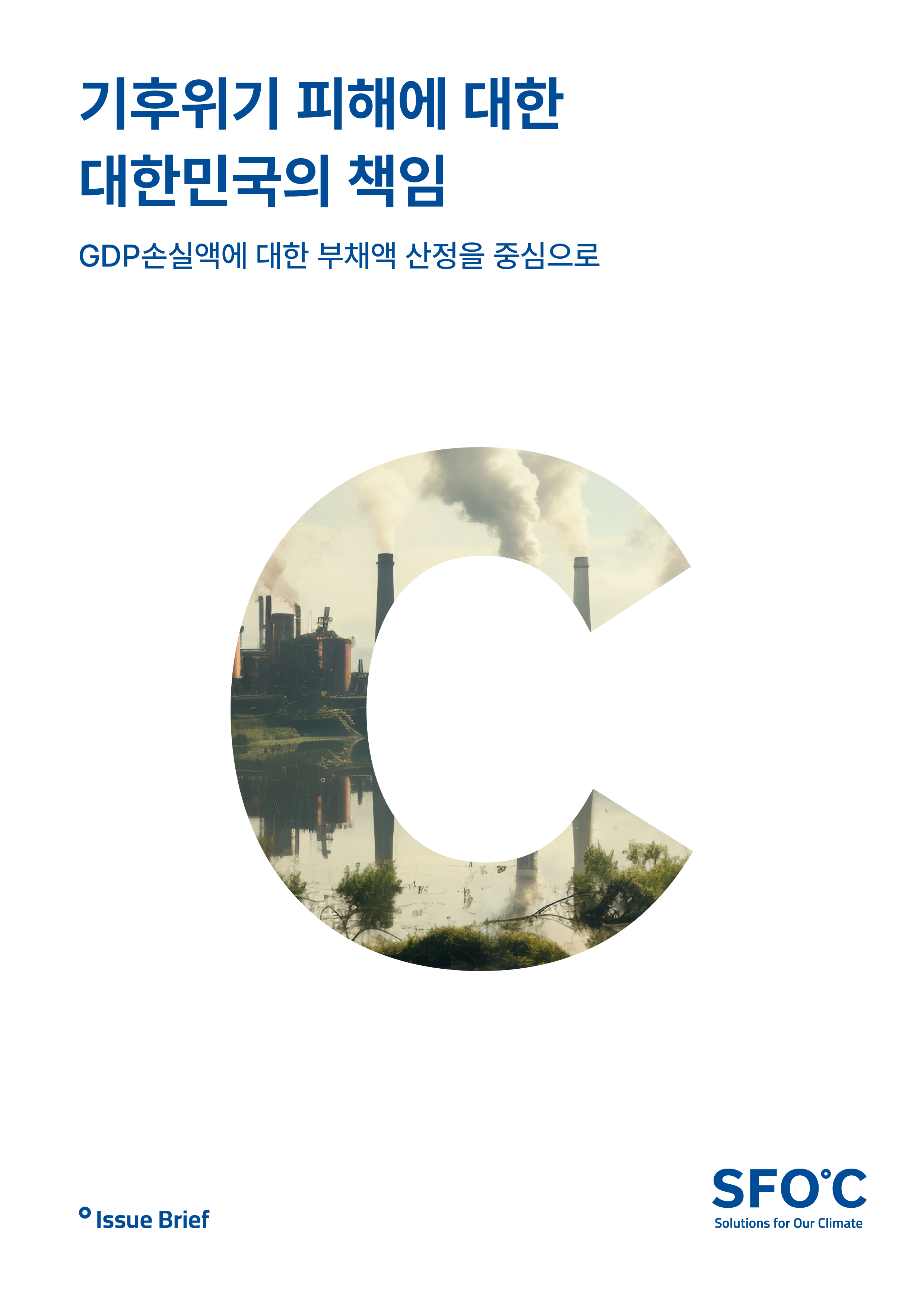 [보고서] 기후위기 피해에 대한 대한민국의 책임;GDP손실액에 대한 부채액 산정을 중심으로