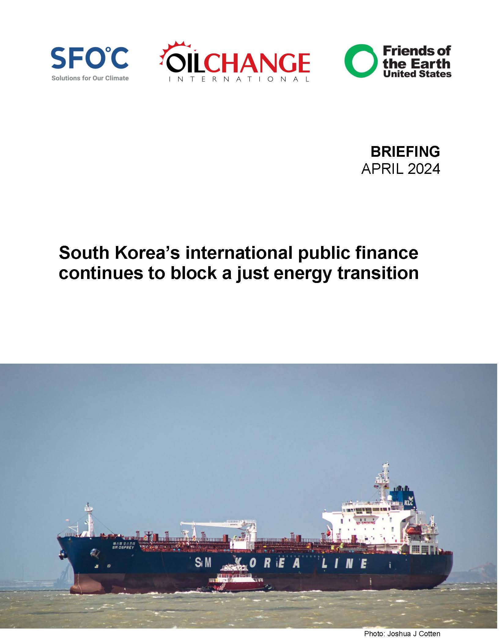 [Brief] South Korea’s international public finance continues to block a just energy transition